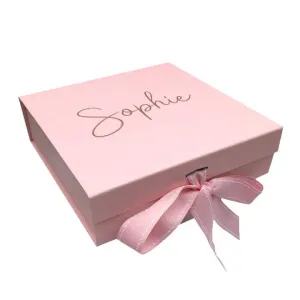 صندوق هدايا لحفلات الزفاف قابل للطي . Luxury Magnetic Foldable Wedding