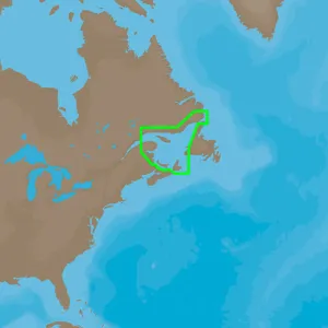 C-MAP  4D NA-D936 Gulf of St. Lawrence [M-NA-D936-MS]