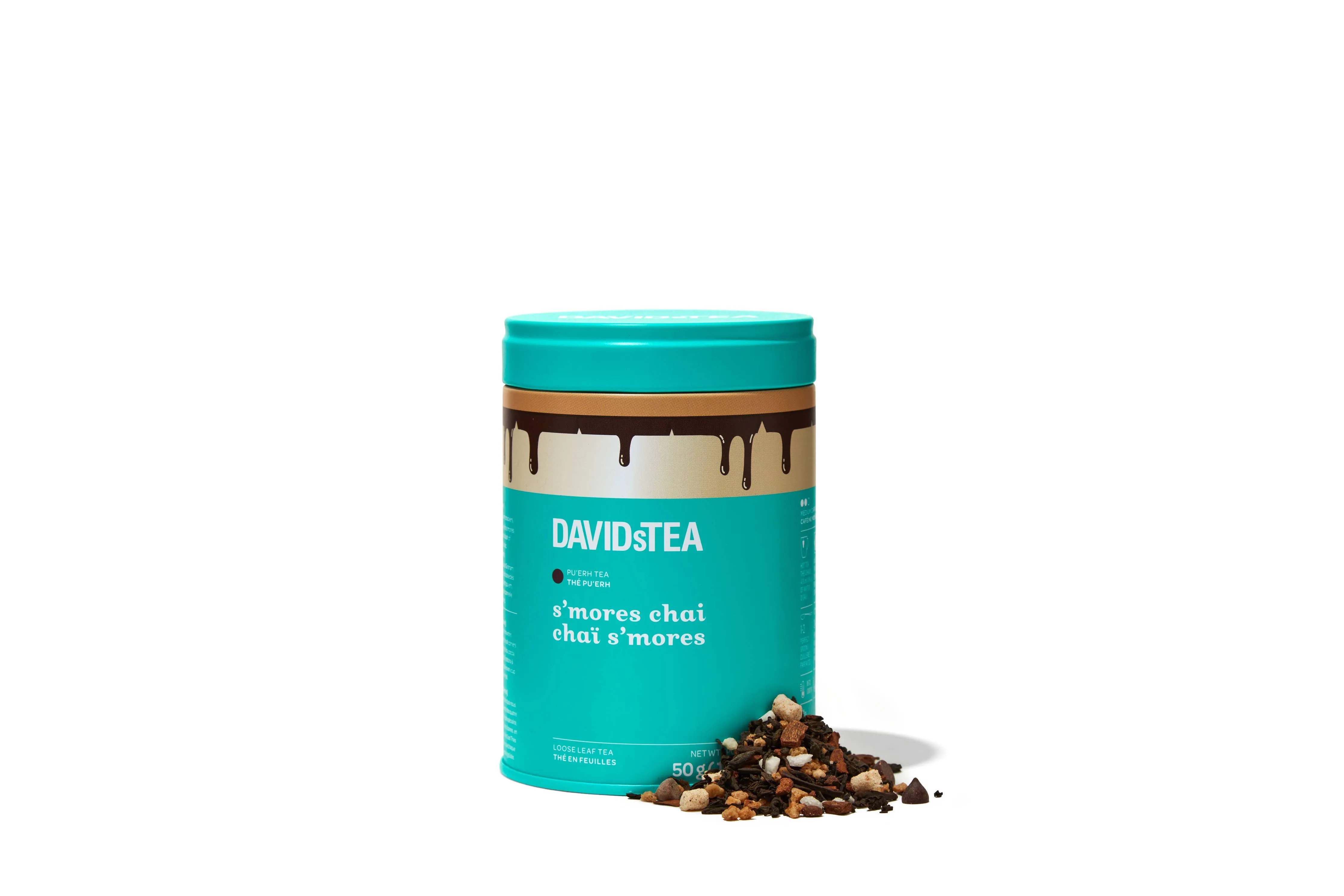 David's Tea Loose Leaf Tea Tin || S'mores Chai
