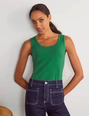 Double Layer Front Vest-Green