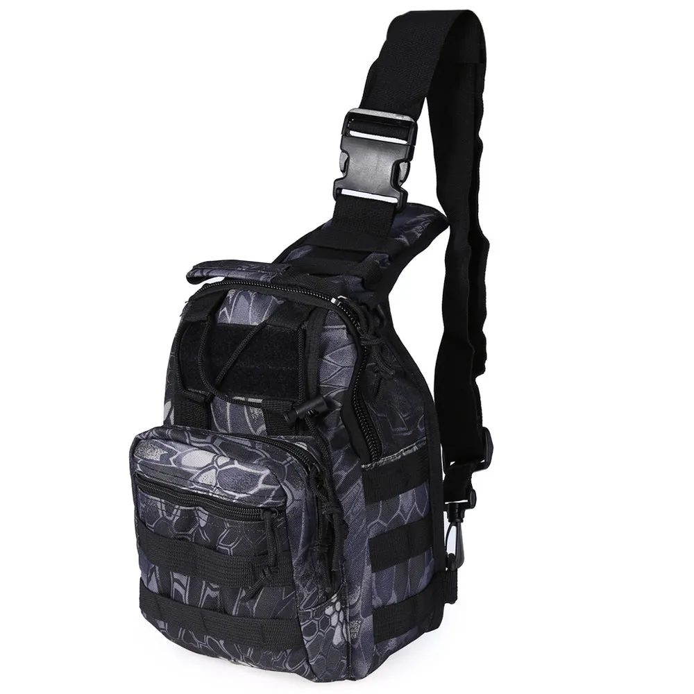 Hot 600D Outdoor Camping Hiking Bag Sports Bag Shoulder Military Tactical Backpack 4 Colors Utility Camping Hiking Trekking Bag