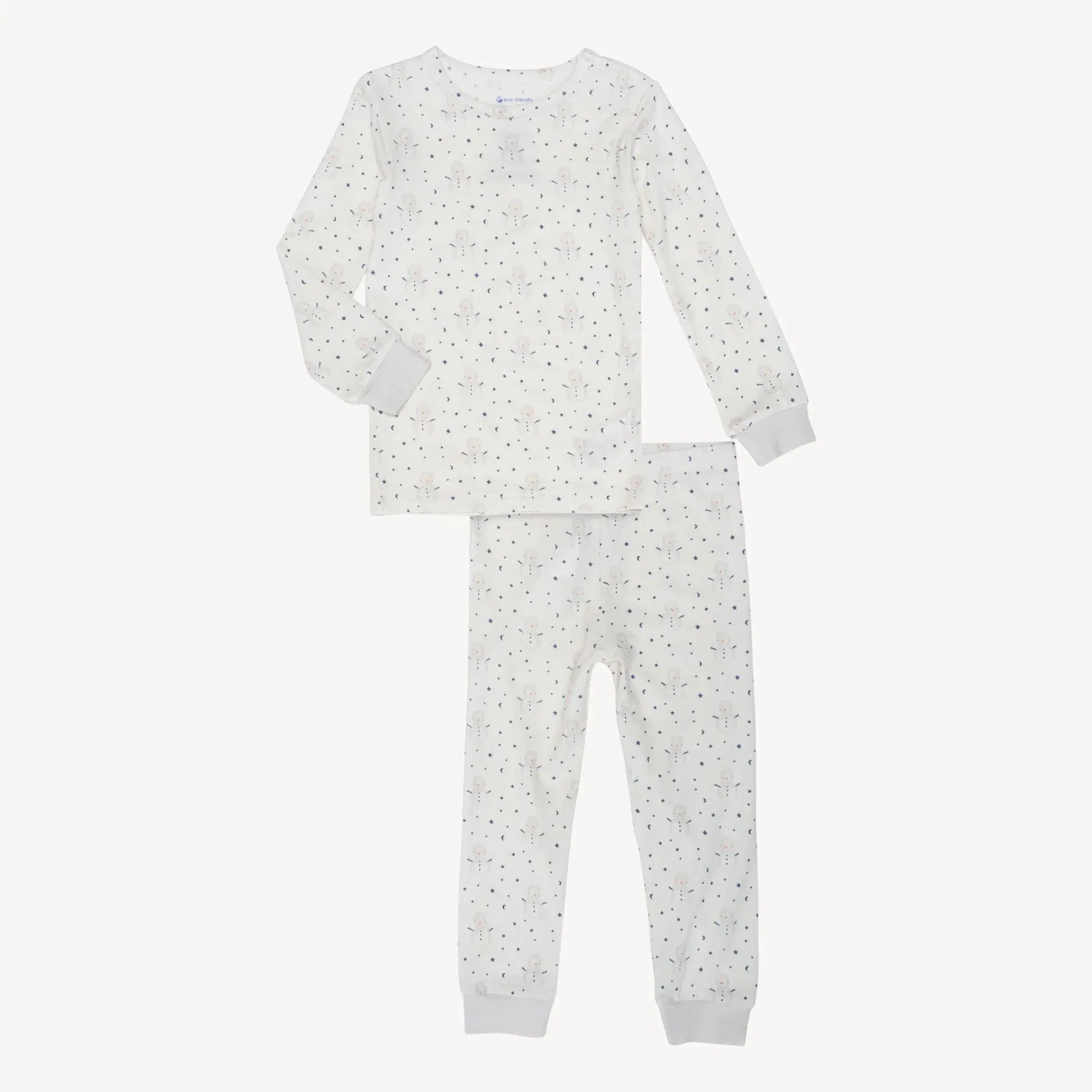 It's A Winterful Life Modal Magnetic Infant Pajama Set