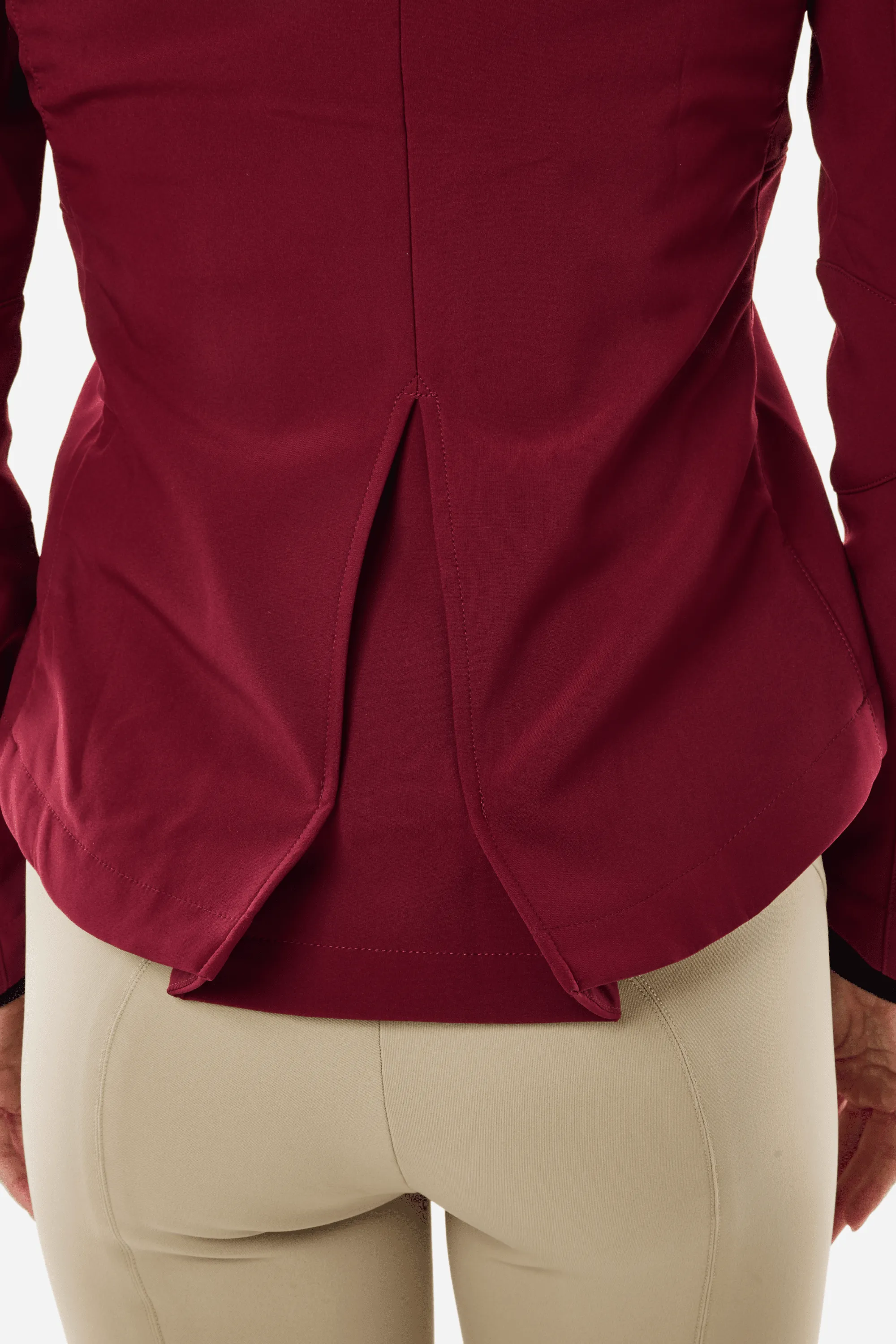 Ixoria Full Zip Training Jacket - Burgundy