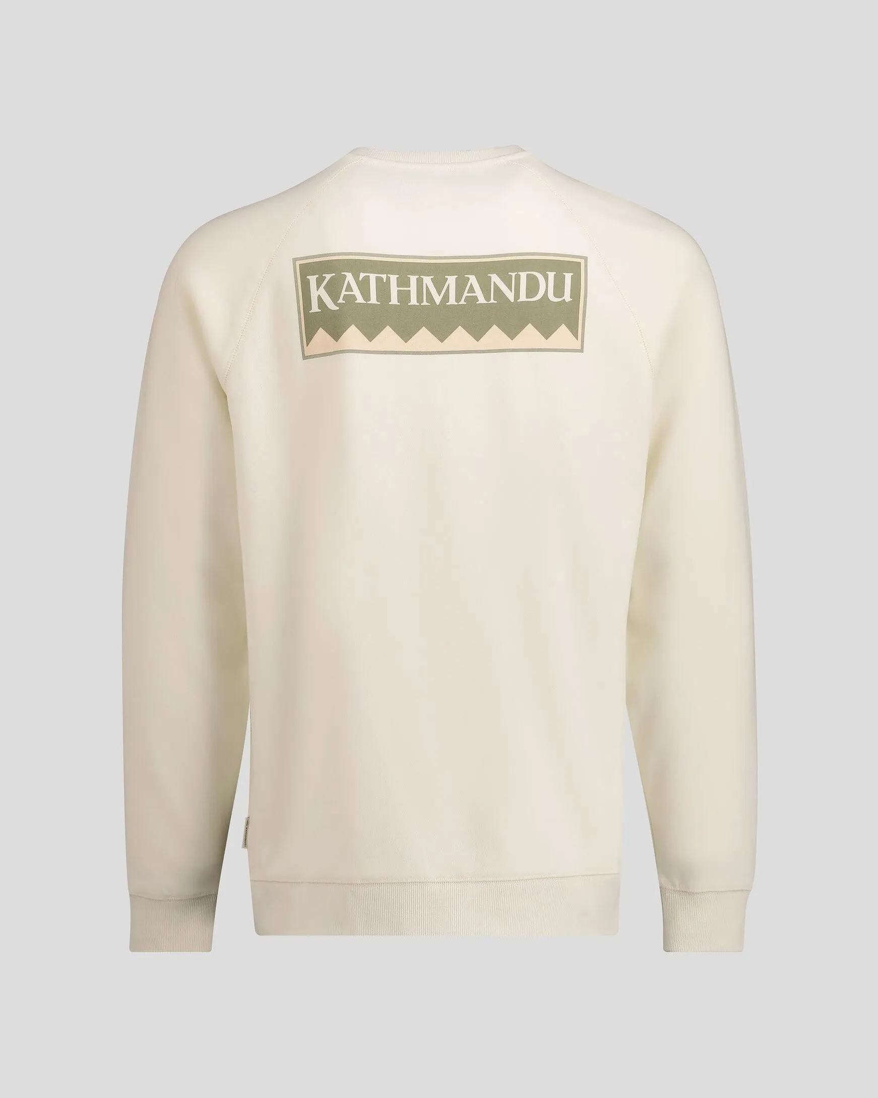 Men's Heritage Logo LT BB Crew Sweatshirt - Natural