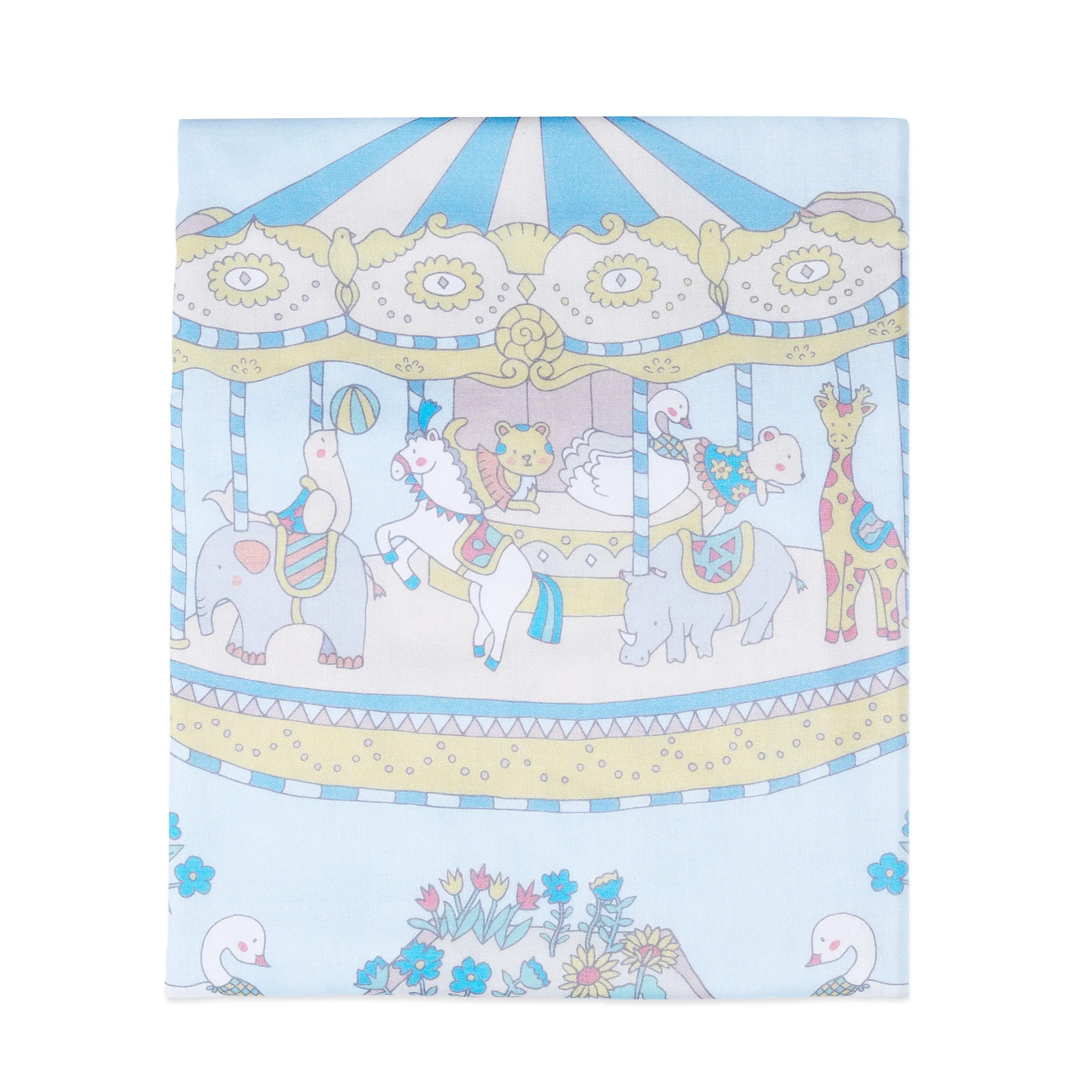 Mini Cot Set  Carnival Blue