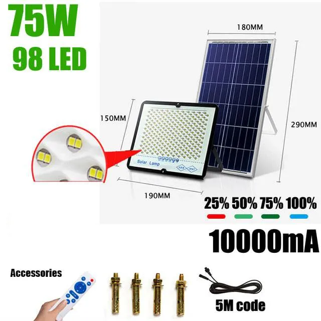 With Cable  Solar Led  Light Panel  5meter Cable Garden  Outdoor Lamp Street Night Light Solar Outdoor Lamp Solar Flood  Lamp