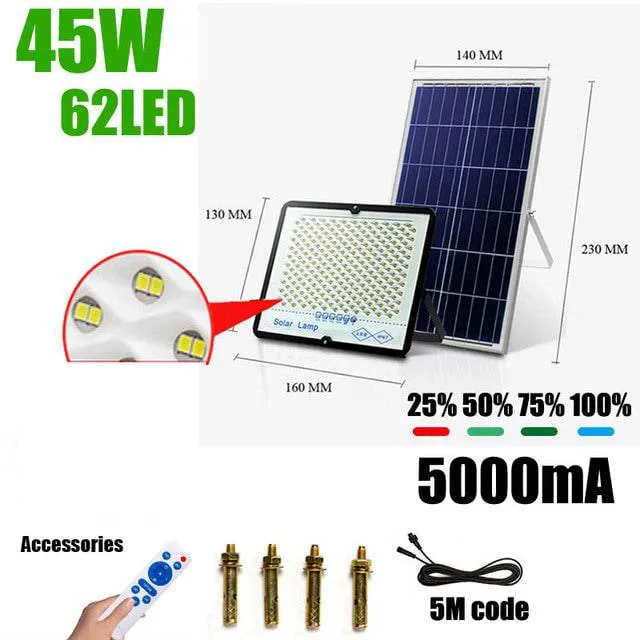 With Cable  Solar Led  Light Panel  5meter Cable Garden  Outdoor Lamp Street Night Light Solar Outdoor Lamp Solar Flood  Lamp